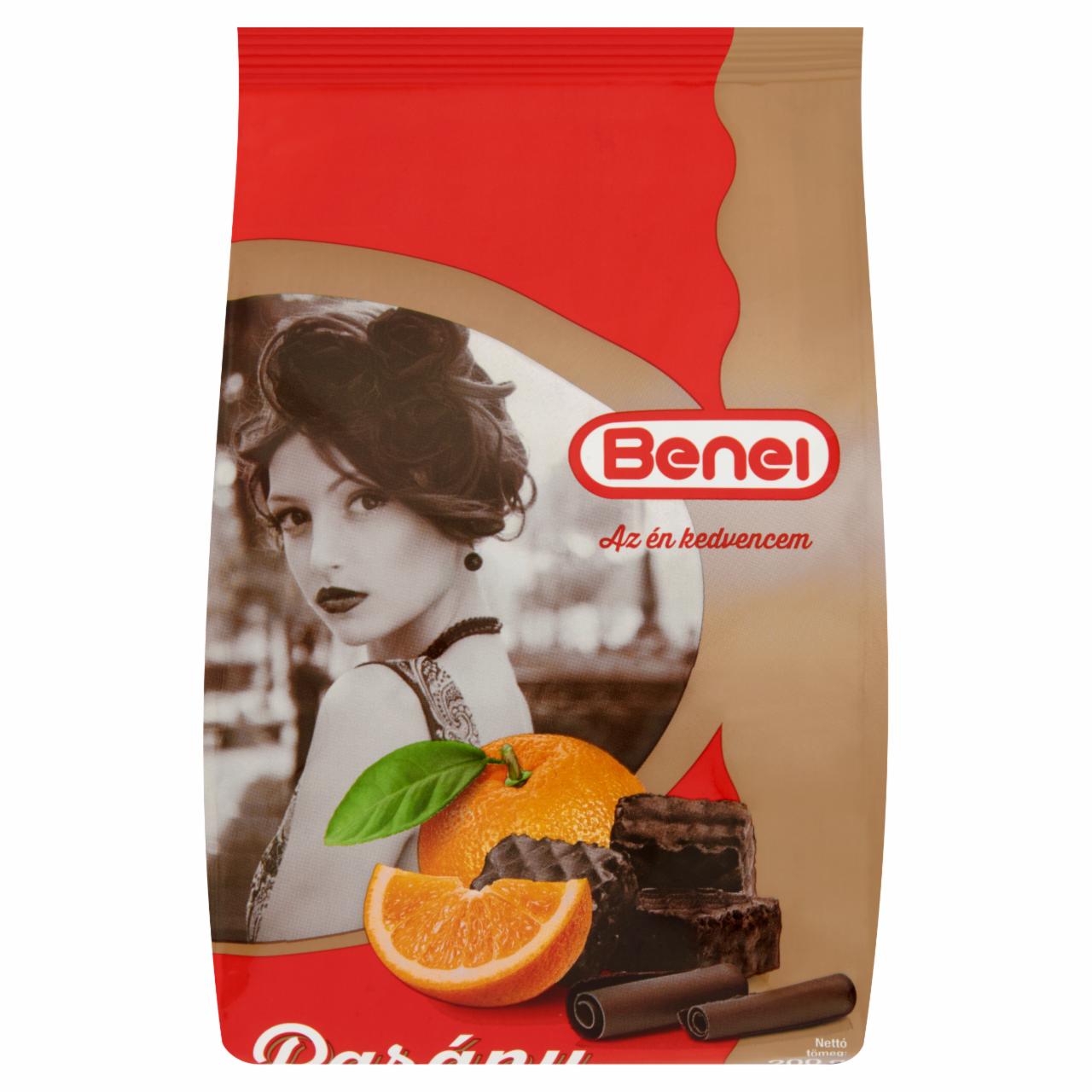 Photo - Benei Parány Chocolate Coated Wafer with Orange Cream Filled Wafer 200 g