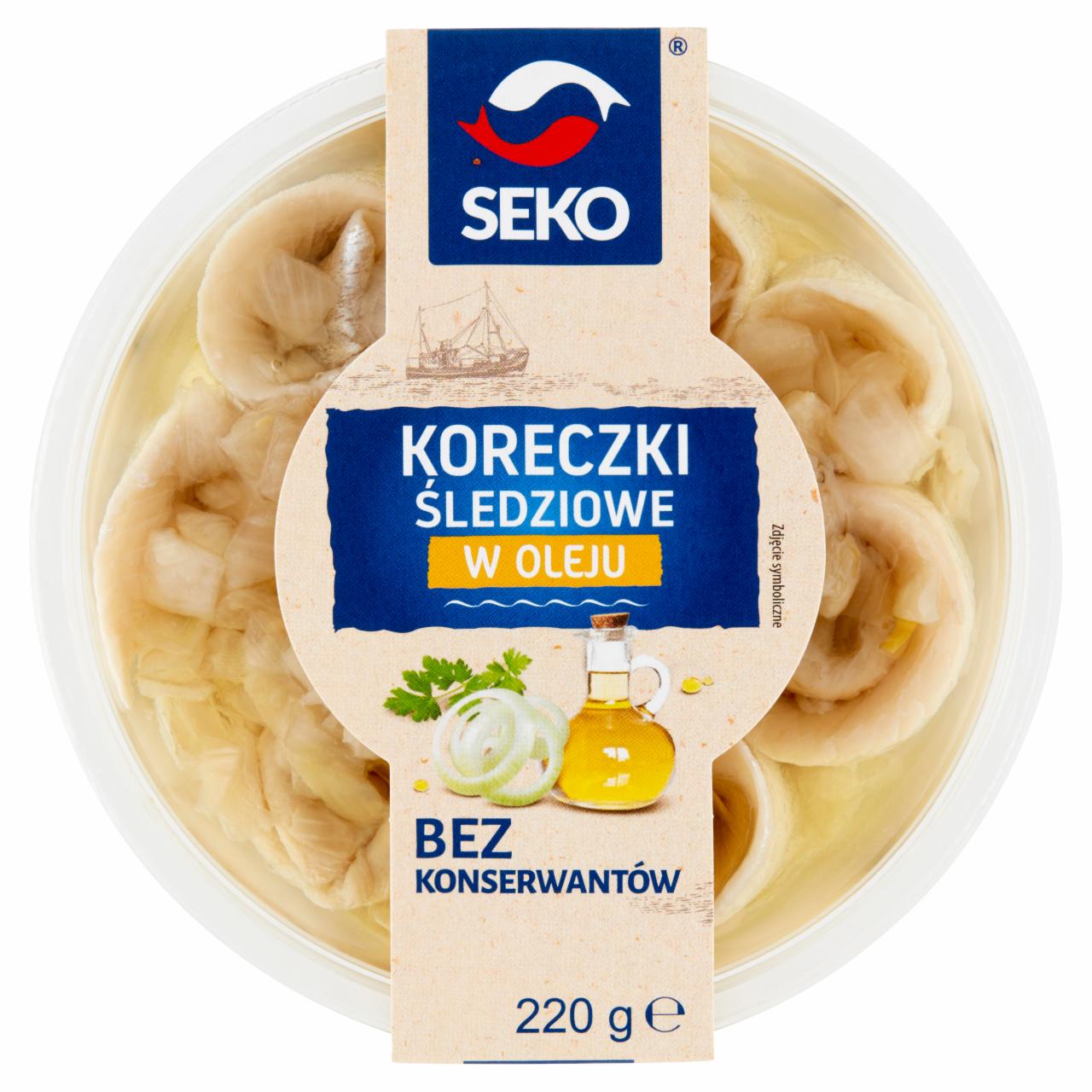 Photo - SEKO Herring Hooks in Oil 220 g