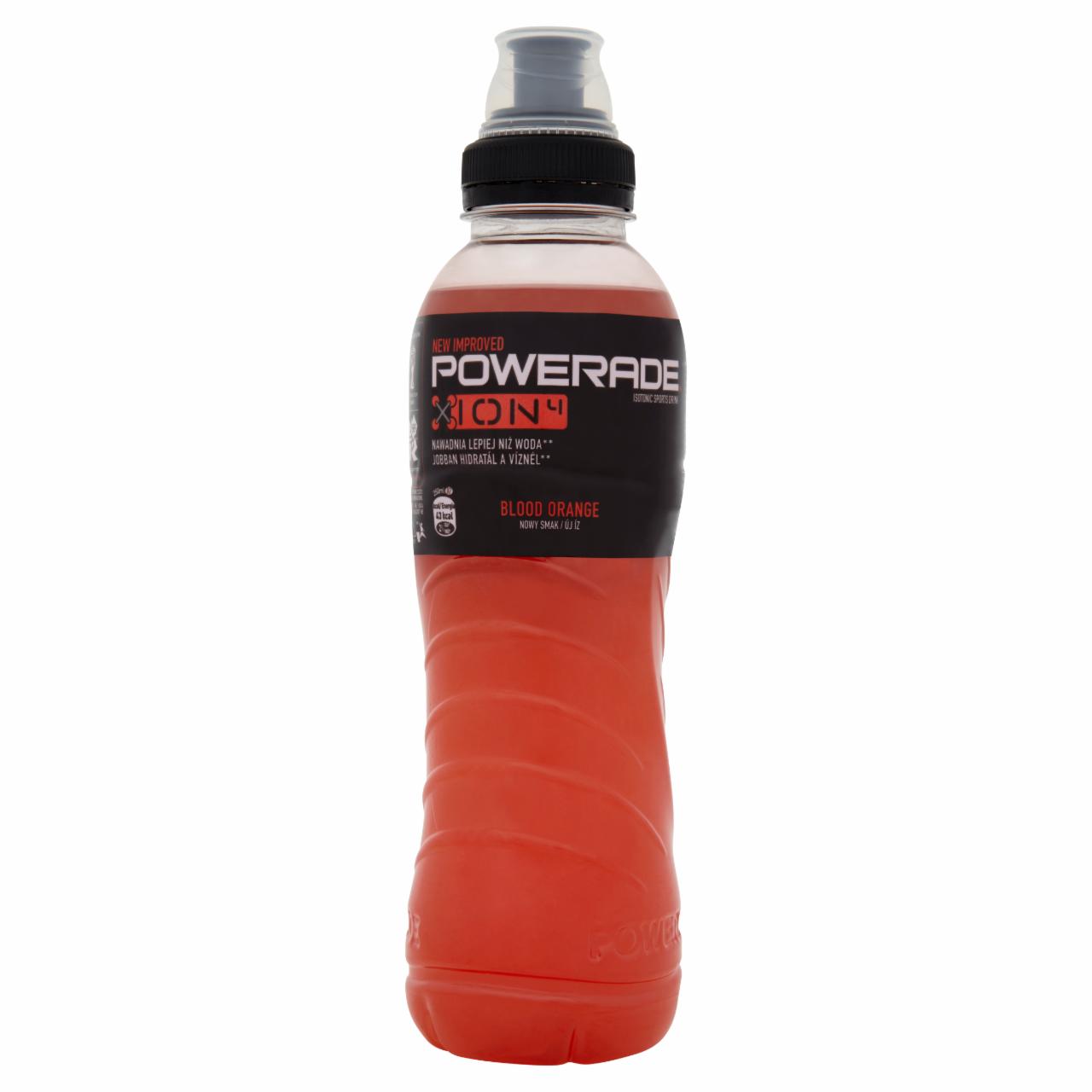 Photo - Powerade ION4 Blood Orange Isotonic Sports Drink 500 ml