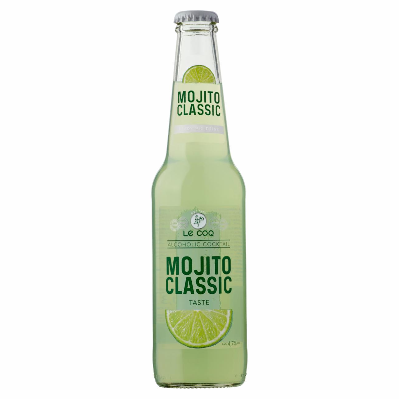 Photo - Le Coq Mojito Lemon-Mint-Rum Flavoured Carbonated Alcoholic Drink 4,7% 0,33 l