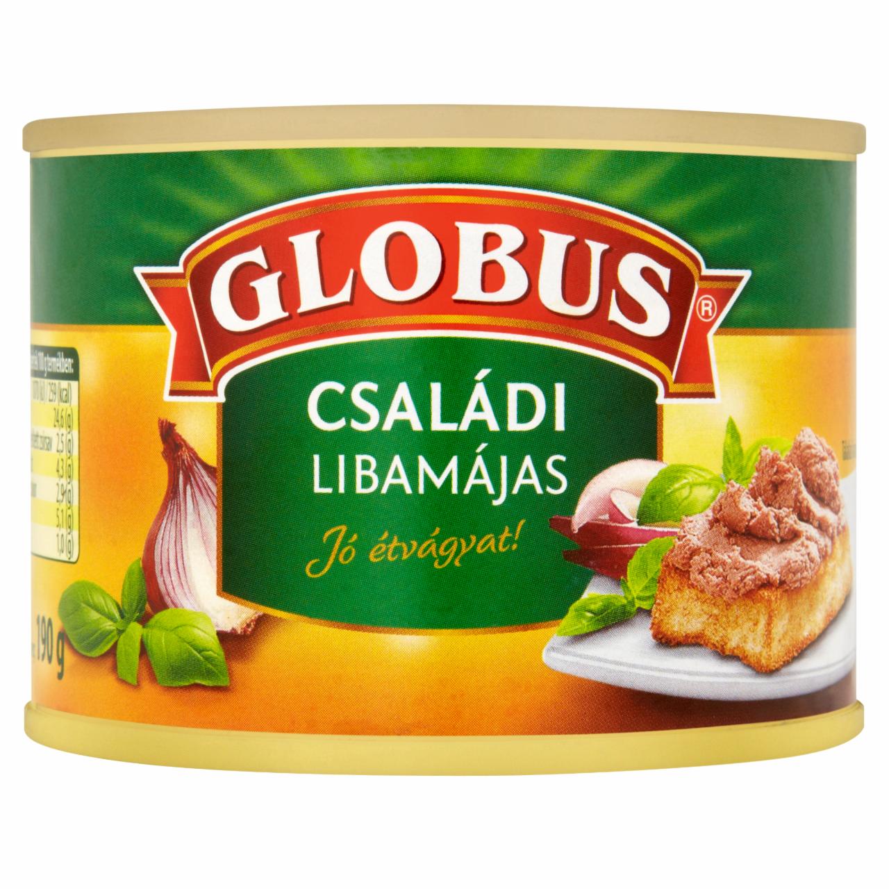 Photo - Globus Family Size Goose Liver Paste 190 g