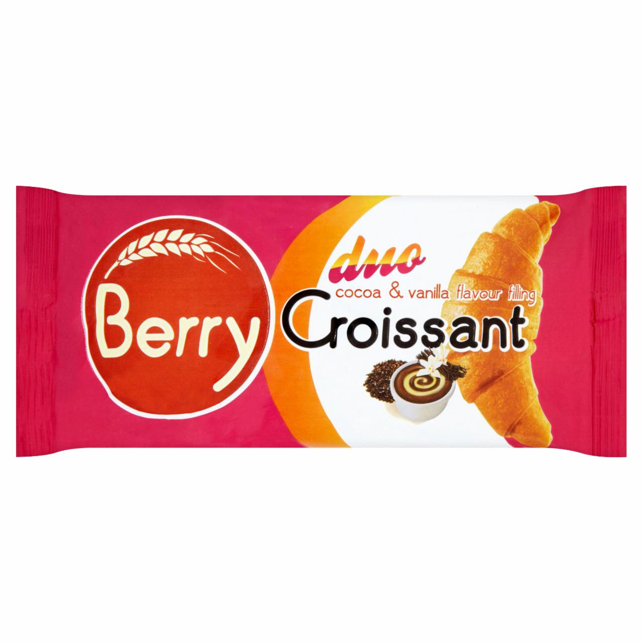 Photo - Berry Duo Croissant with Cocoa & Vanilla Flavoured Filling 50 g