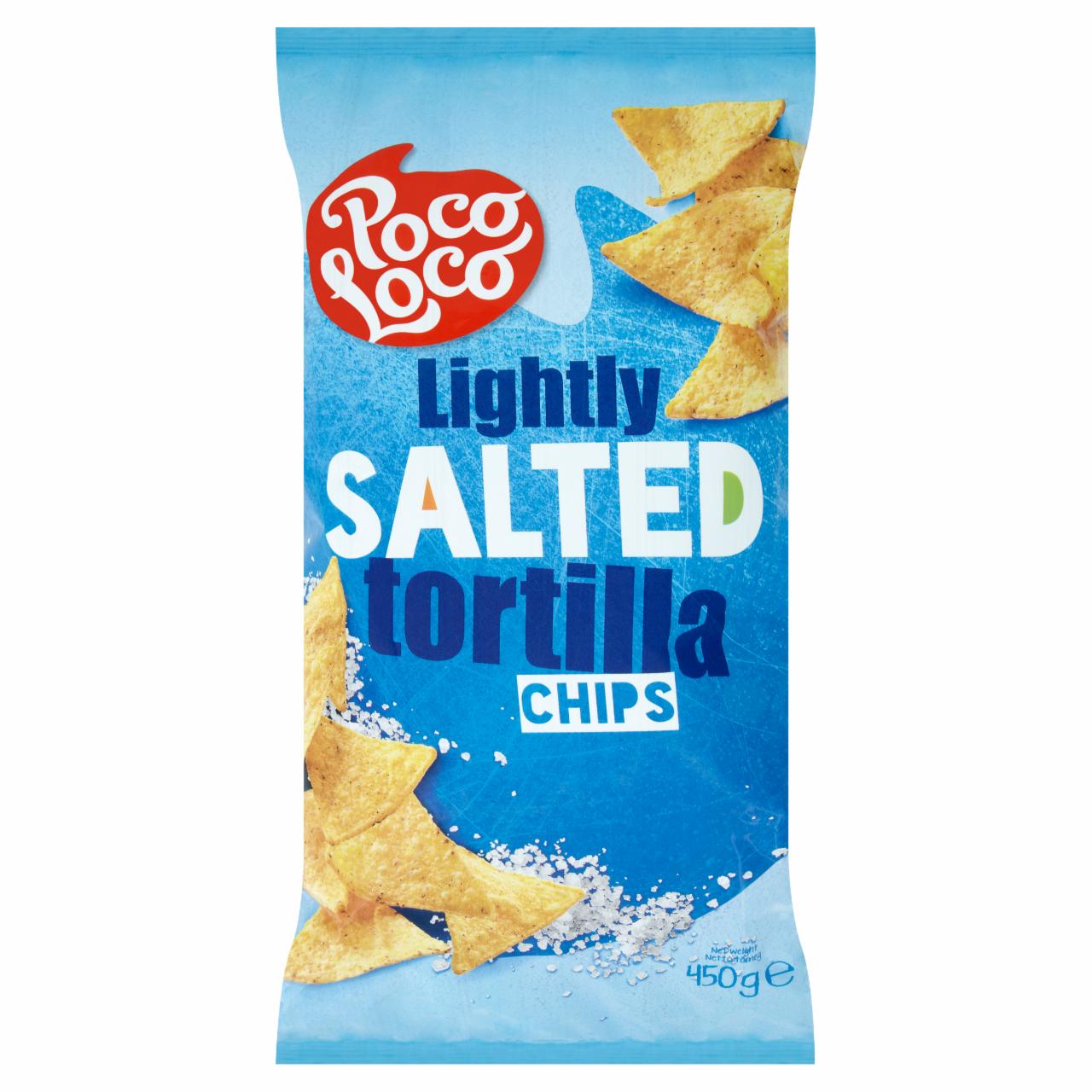 Photo - Poco Loco Tortilla Lightly Salted Corn Chips 450 g