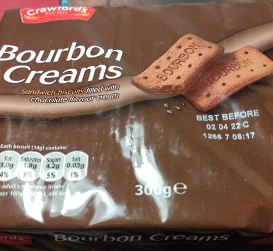 Photo - Bourbon Creams Sandwich Biscuits Crawford's