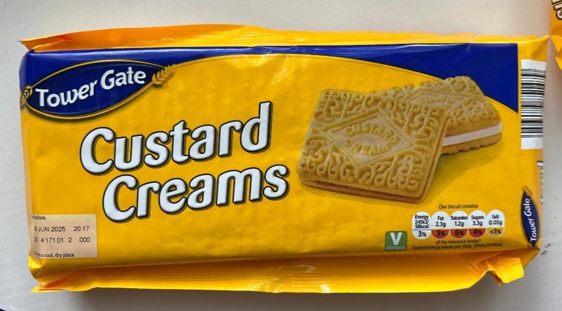 Photo - Custard creams Tower Gate