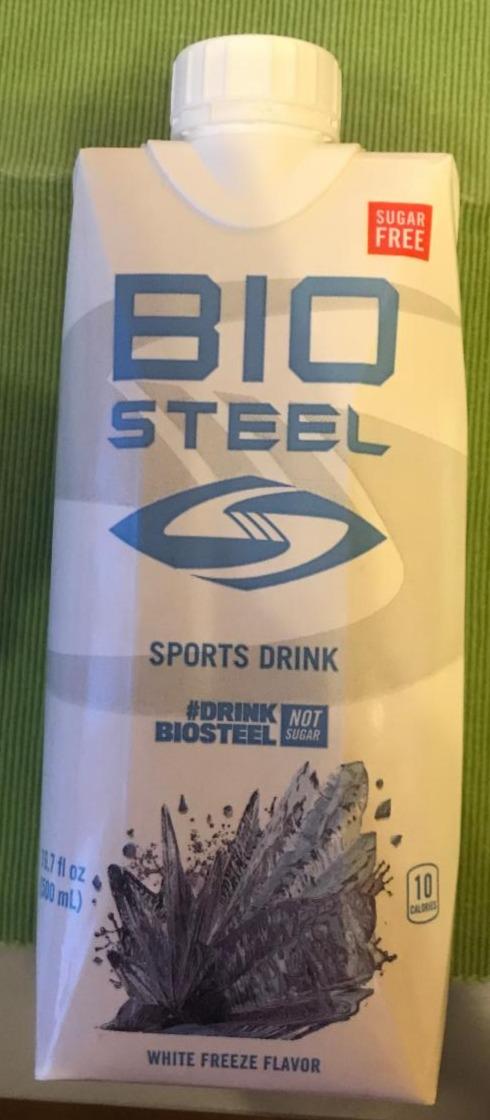 Photo - Sports Drink White Freeze Flavor Sugar Free BioSteel
