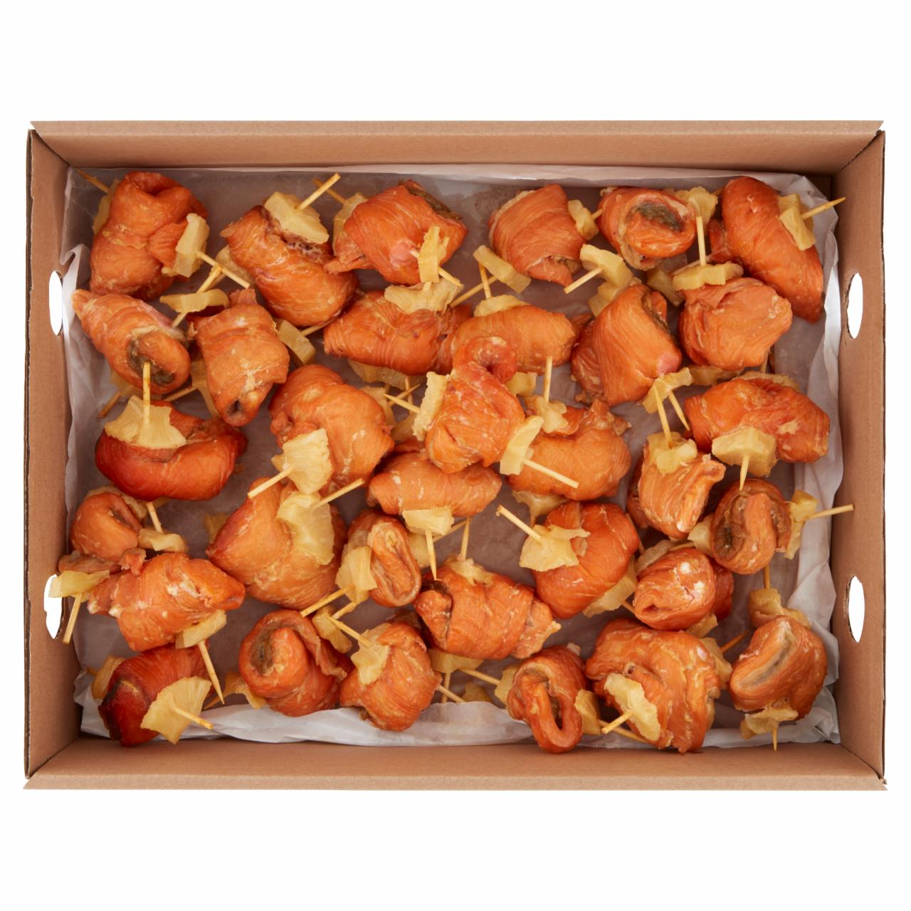 Photo - Hot Smoked Salmon Roulades with Pineapple 2 kg