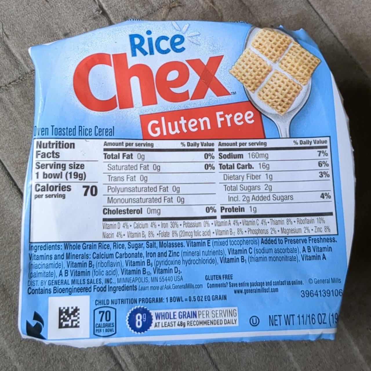 Photo - Rice Chex Gluten Free