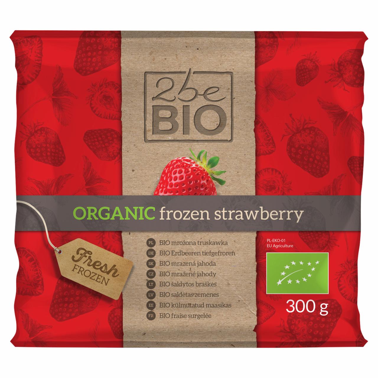 Photo - 2beBio Organic Frozen Strawberry 300 g