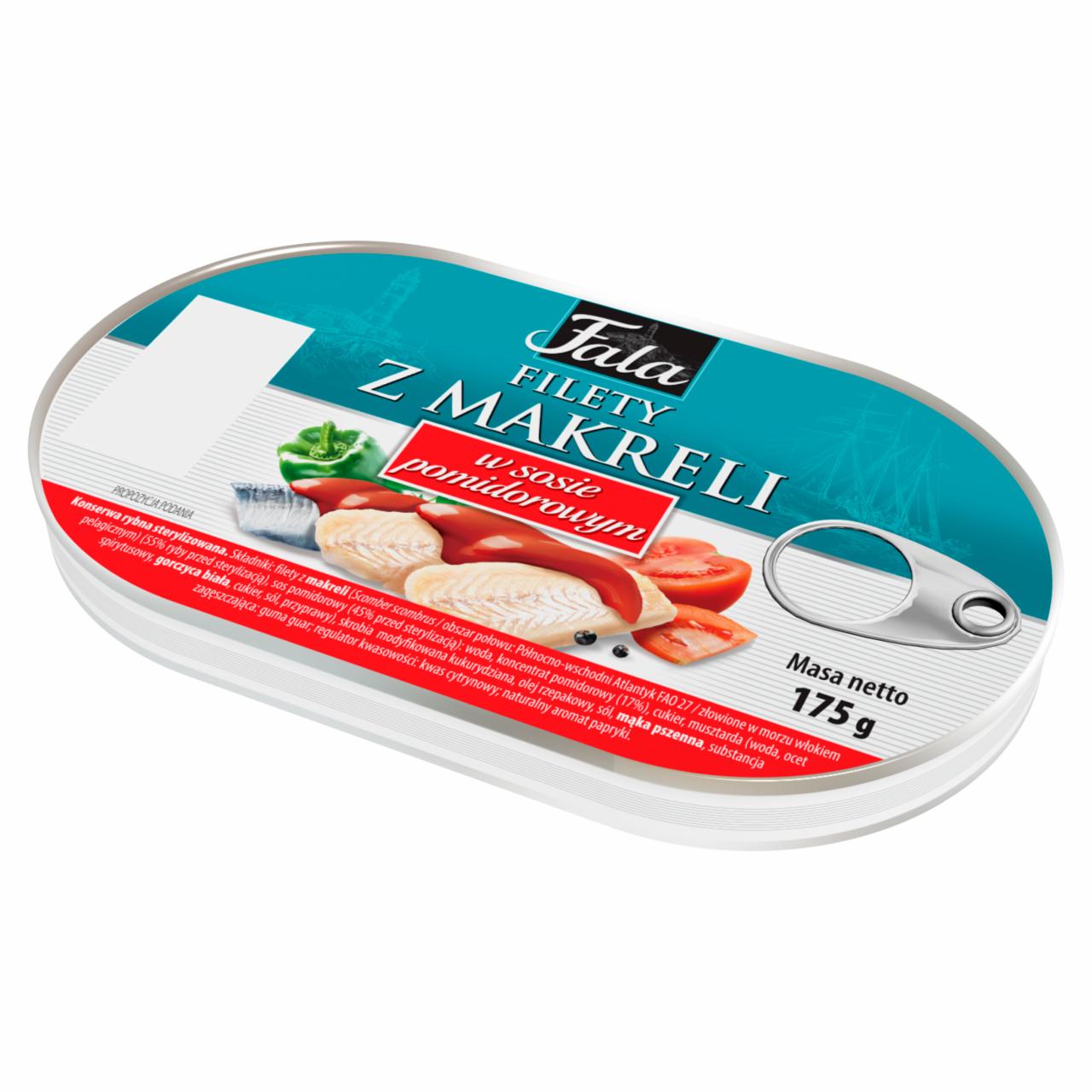Photo - Fala Mackerel Fillets in Tomato Sauce 175 g