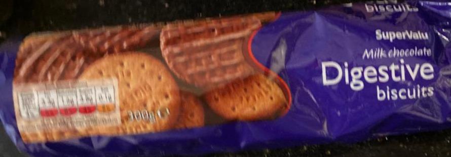 Photo - Milk Chocolate Digestives biscuits SuperValu