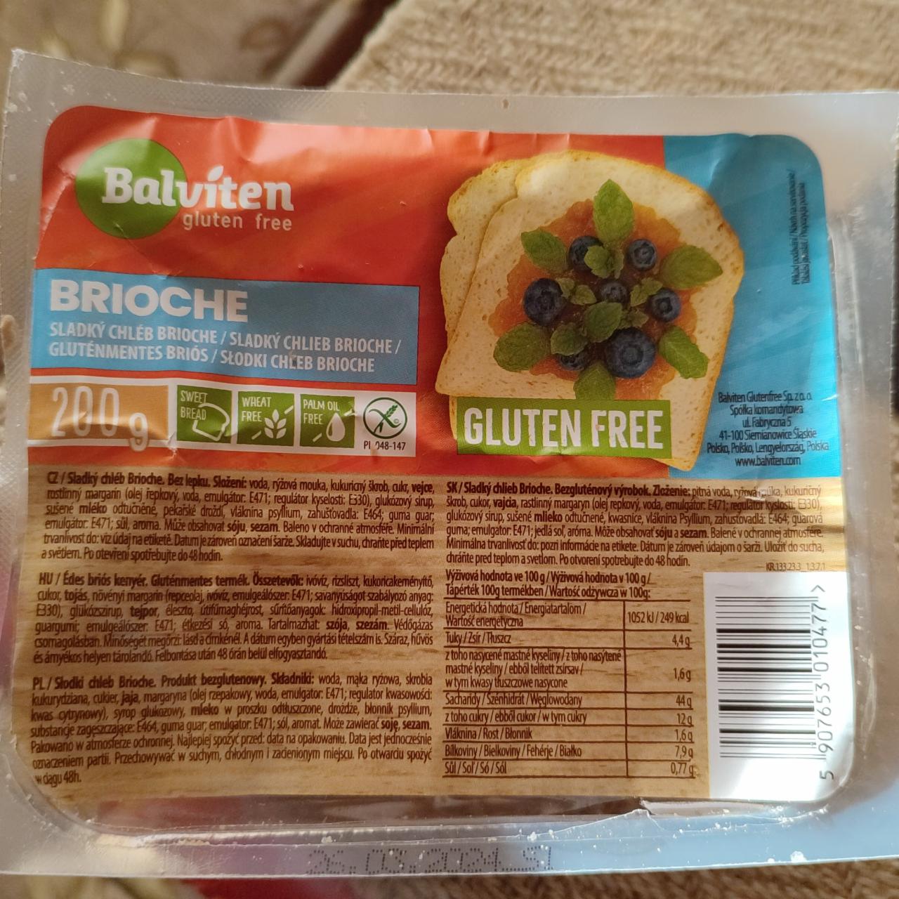 Photo - Brioche Sweat Bread Balviten