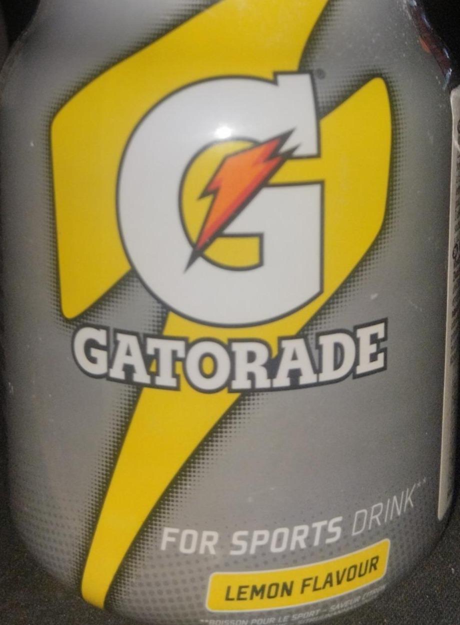 Photo - Gatorade Still Lemon Flavoured Isotonic Sport Drink with Sugar and Sweeteners 500 ml