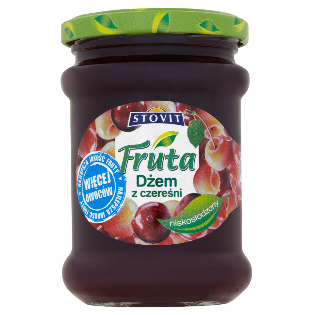 Photo - Stovit Fruta Low Sugar Cherry Jam 270 g