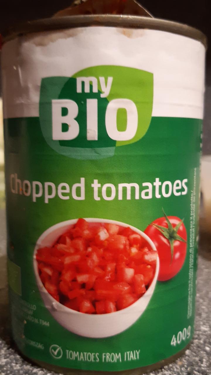 Photo - Chopped tomatoes My Bio