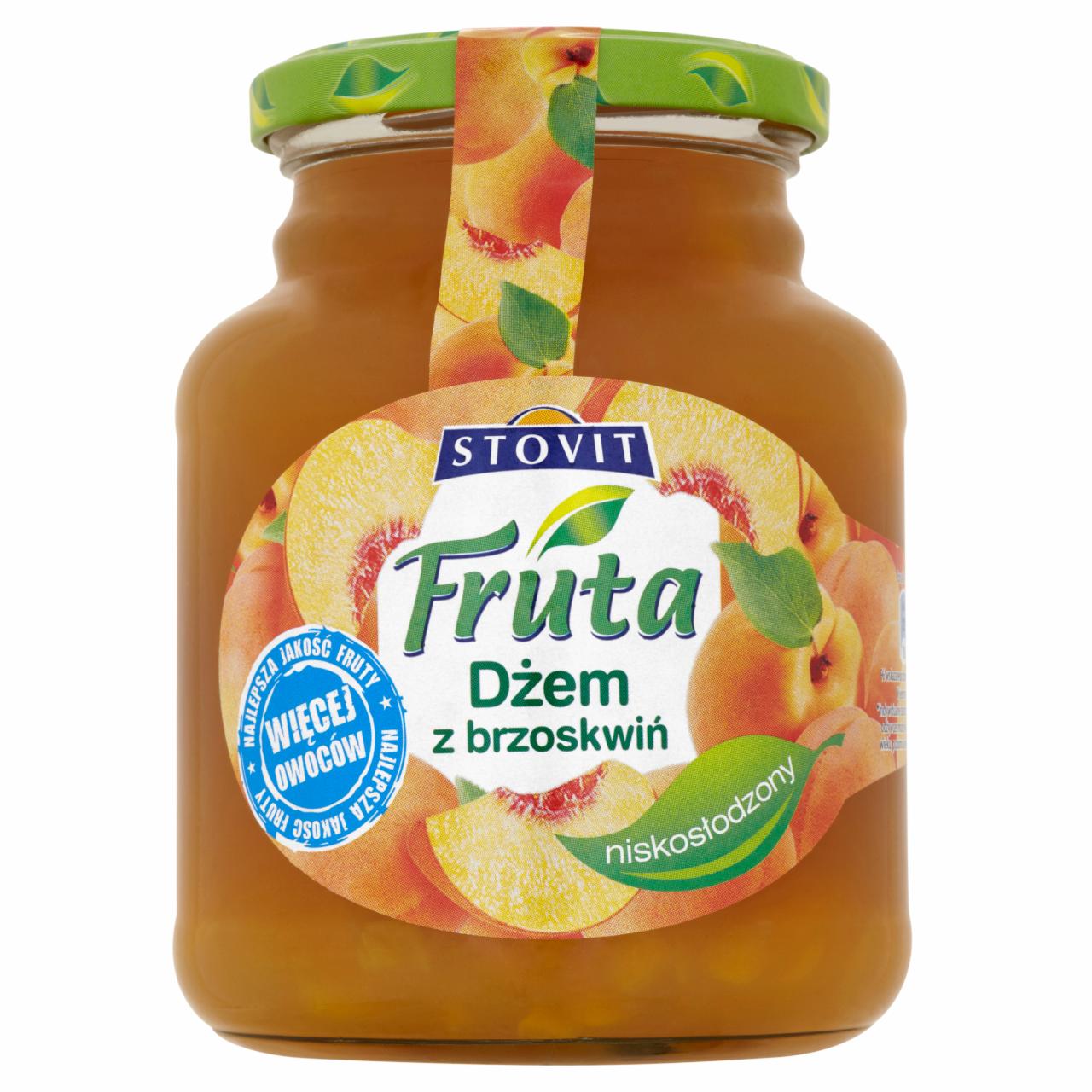 Photo - Stovit Fruta Low Sugar Peach Jam 500 g