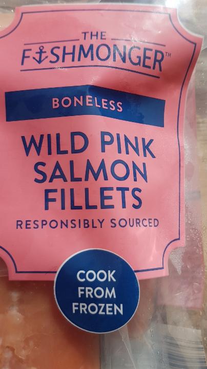 Photo - Boneless Wild Pink Salmon Fillets frozen The Fishmonger