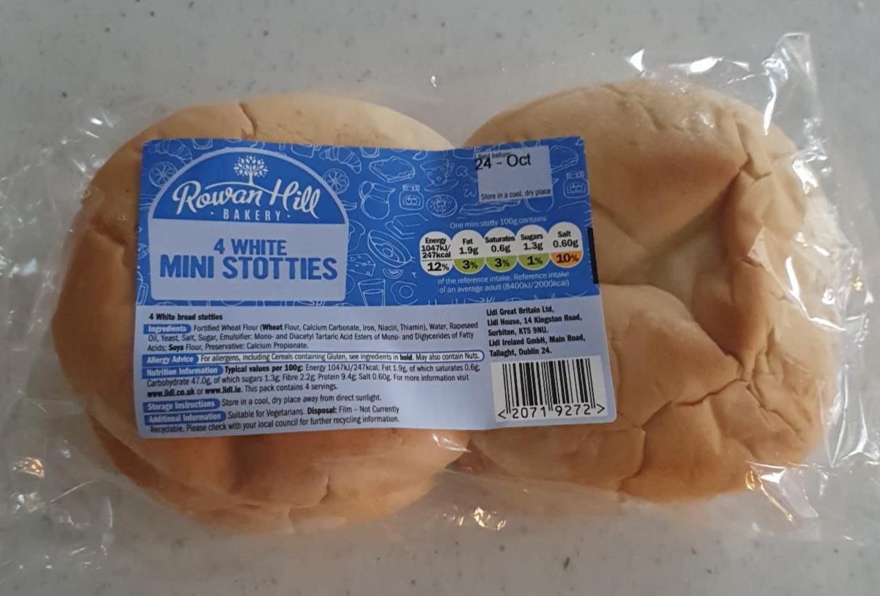 Photo - 4 White Mini Stottie Rowan Hill Bakery