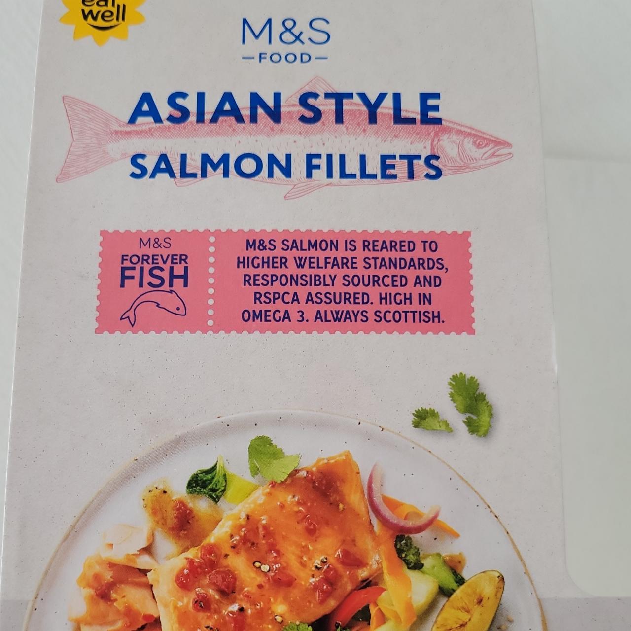 Photo - Asian style salmon fillets M&S Food