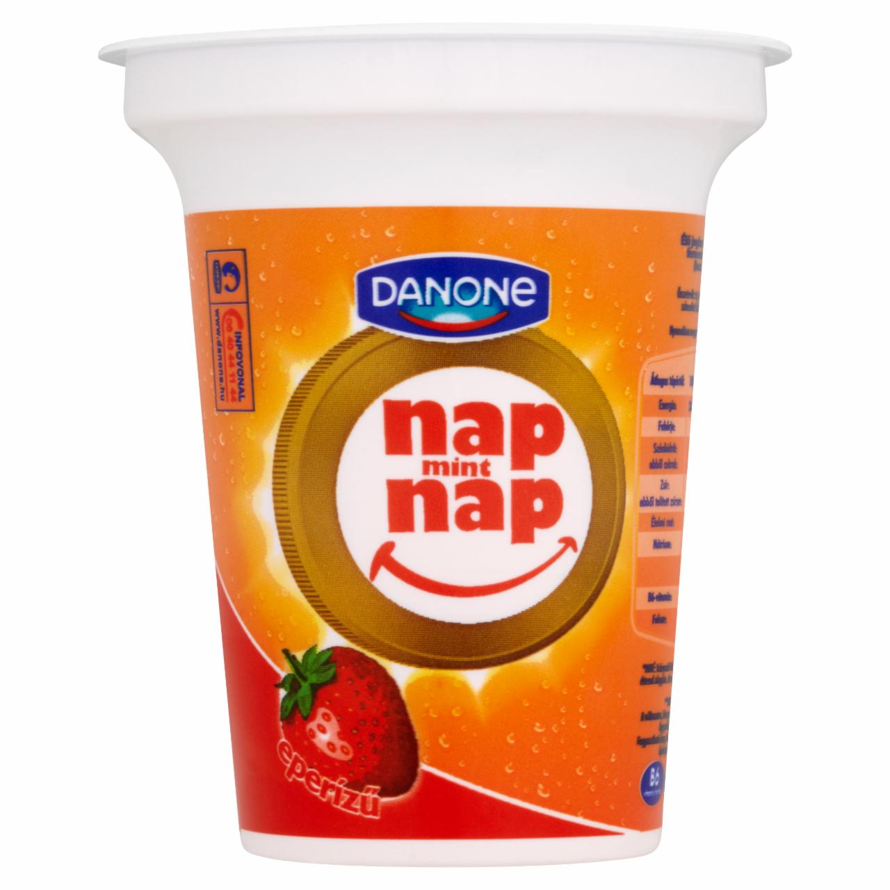 Photo - Danone Nap mint Nap Strawberry Flavoured Fermented Dairy Product with Live Cultures 310 g