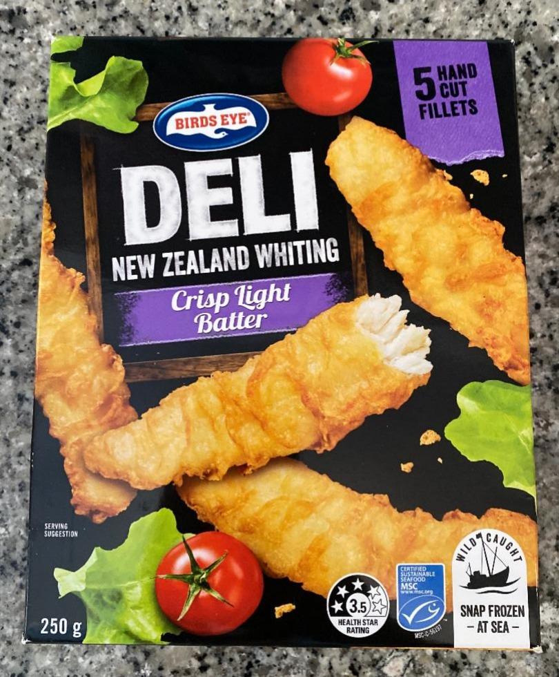 Photo - Deli New Zealand whiting Crisp Light Batter BirdsEye