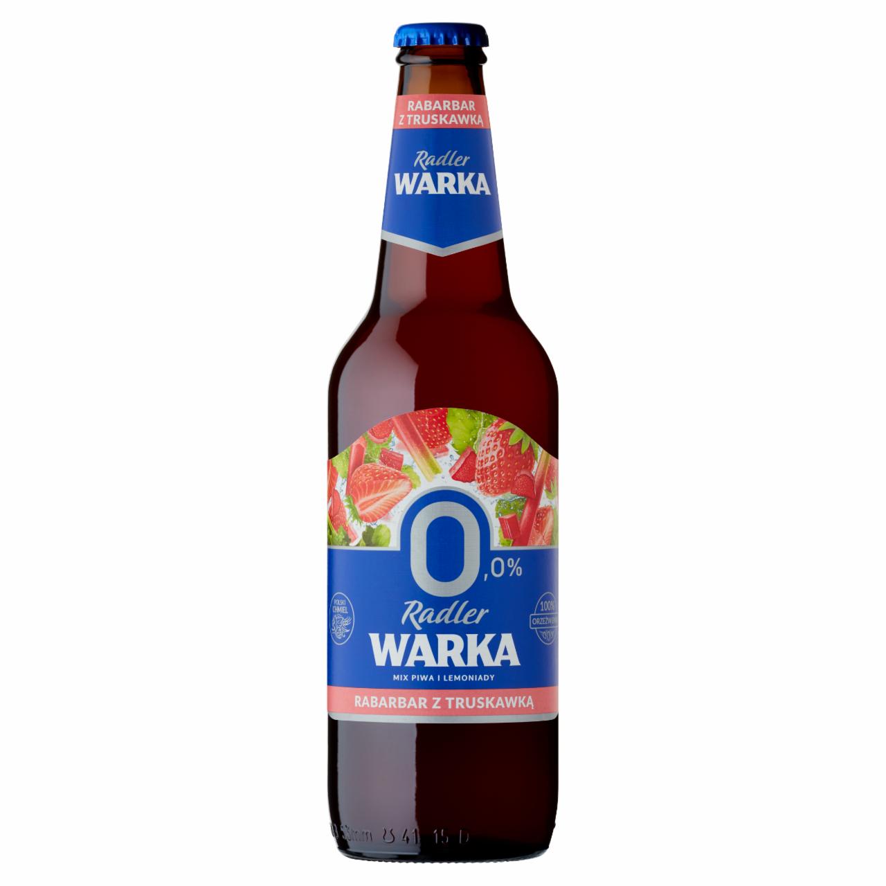 Photo - Warka Radler Raspberry with Citrus Beer Drink 500 ml