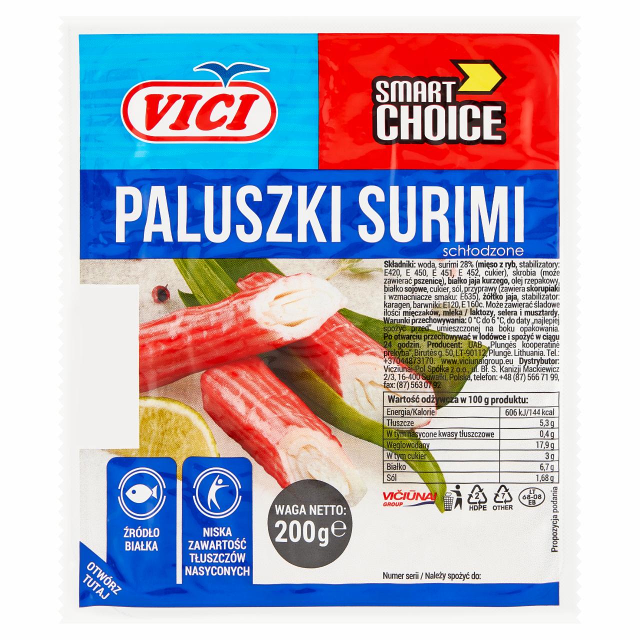 Photo - Vici Surimi Sticks 200 g