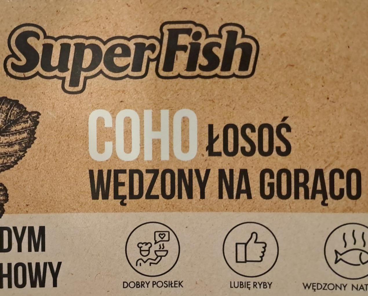 Photo - Coho łosoś wędzony na gorąco SuperFish