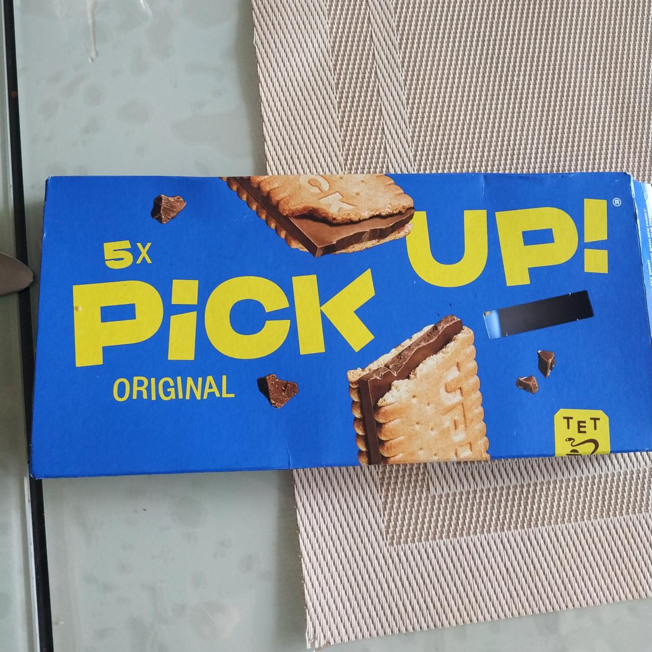 Photo - Leibniz Pick Up! Biscuits with Bar of Milk Chocolate 28 g