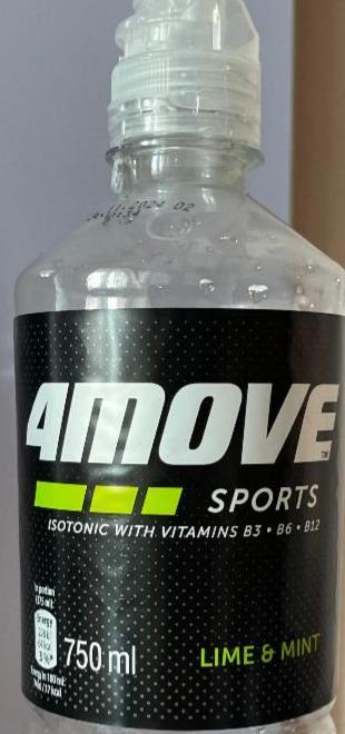 Photo - 4Move Lime-Mint Flavour Isotonic Drink 500 ml