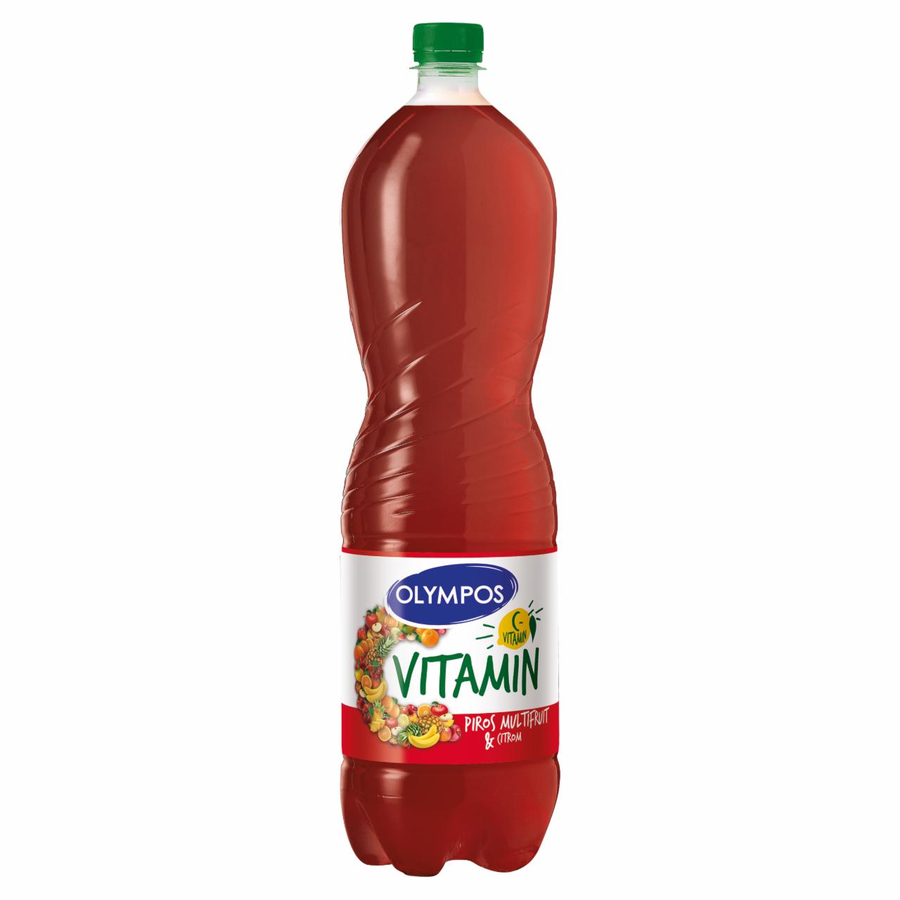 Photo - Olympos C vitamin Piros Multifruit Mixed Fruit Drink with Sugar and Sweeteners 1,5 l