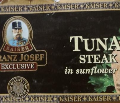 Photo - Tuna steak in sunflower oil Kaiser Franz Josef