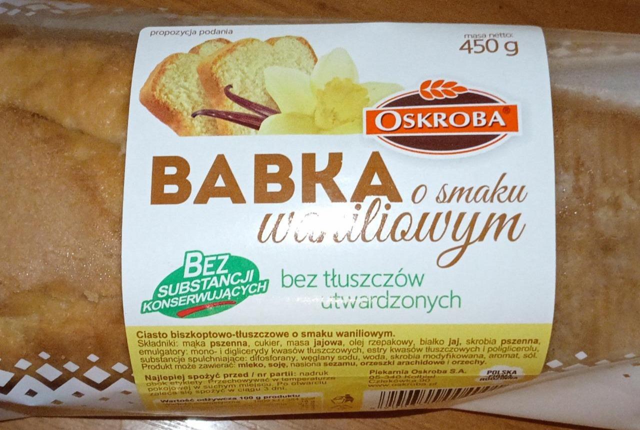 Photo - Oskroba Vanilla Pound Cake 500 g