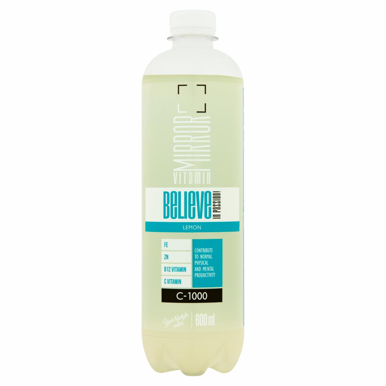 Photo - Mirror Vitamin Lemon-Flavored Non-Carbonated Soft Drink with Sugar and Sweetener 600 ml