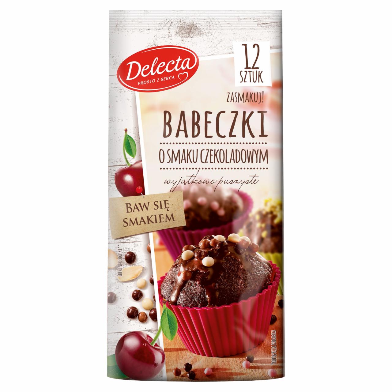 Photo - Delecta Chocolate Flavoured Cupcakes 265 g