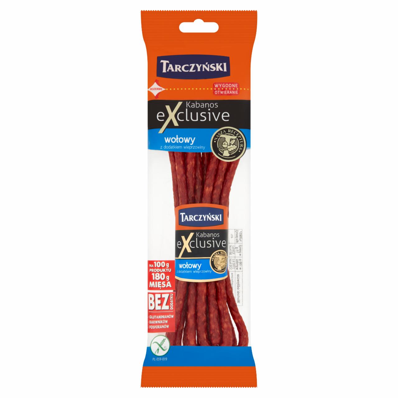 Photo - Tarczyński Beef with Pork Exclusive Thin Smoked Sausage 120 g
