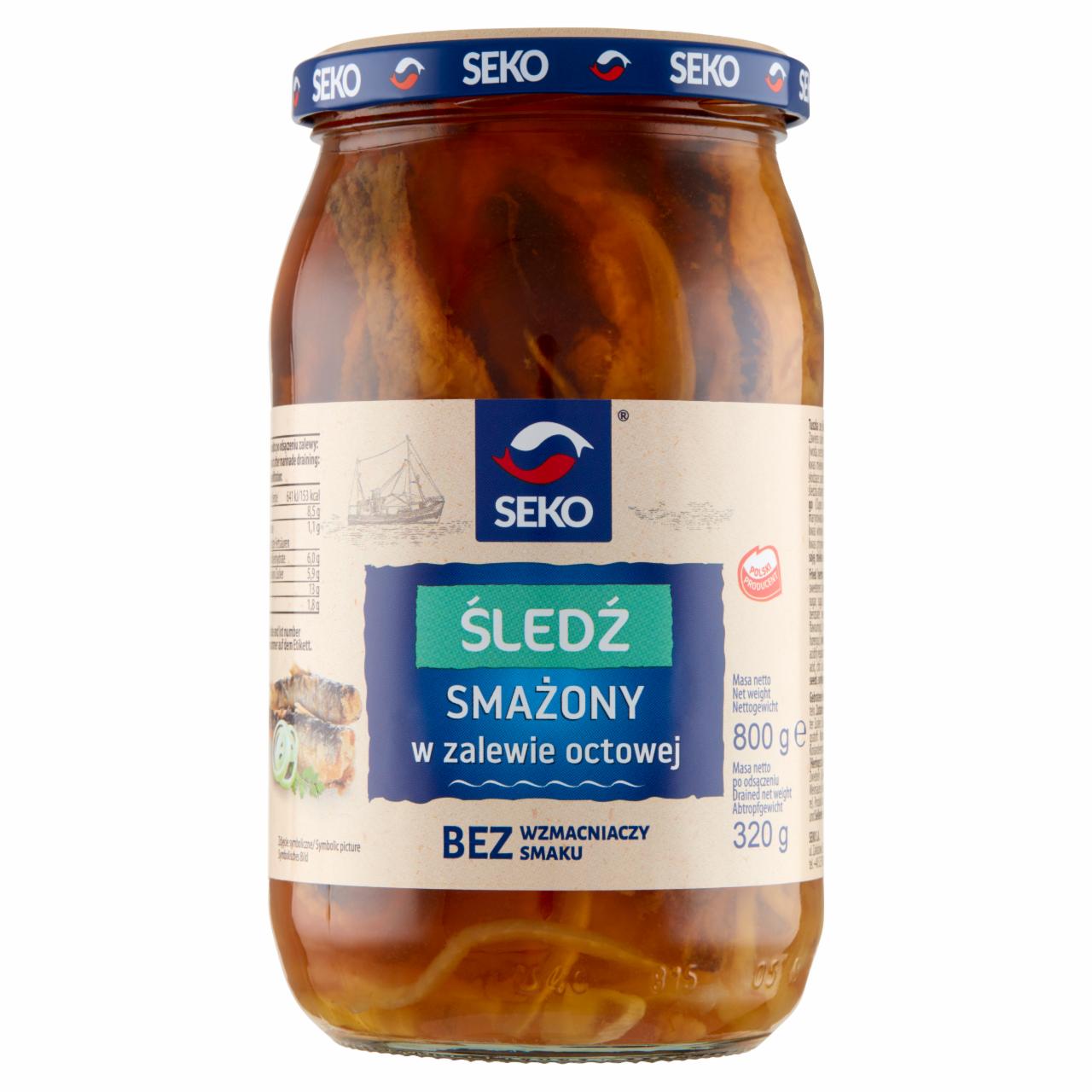 Photo - Seko Fried Herring in Vinegar Brine 800 g