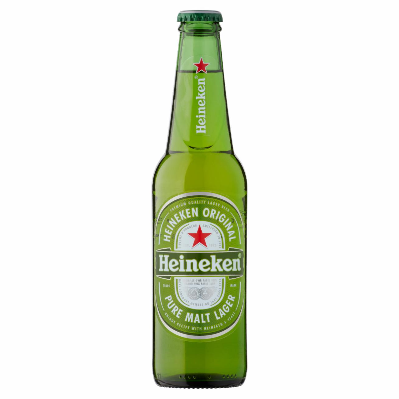 Photo - Heineken Premium Lager Beer 5% 0,33 l Bottle