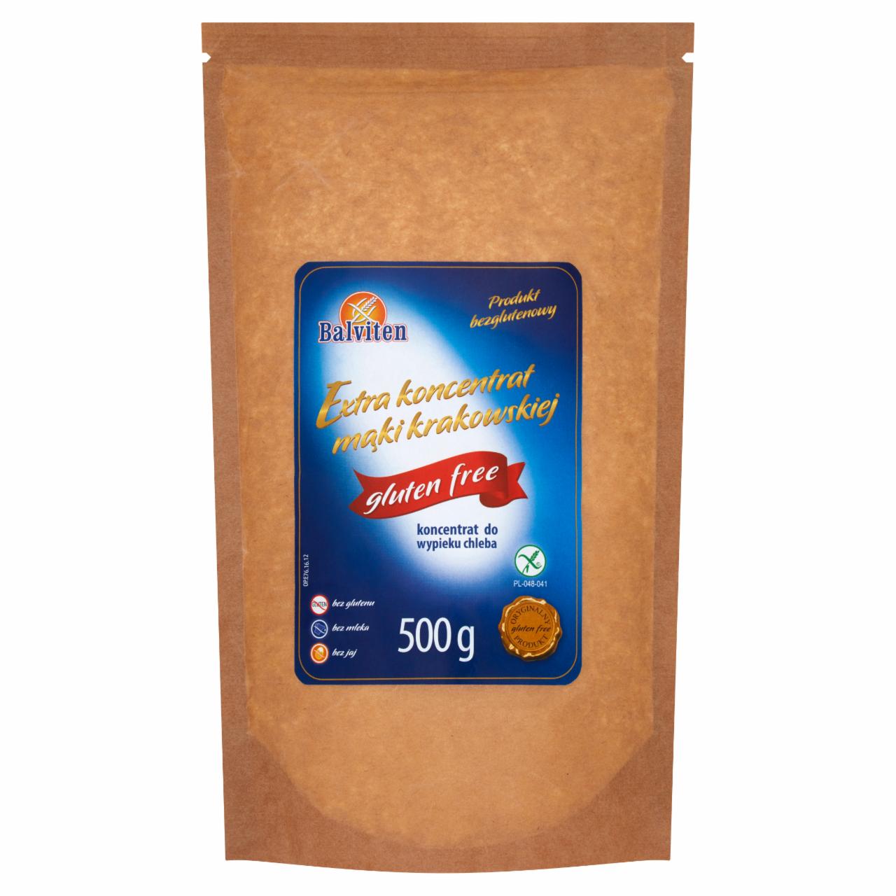 Photo - Balviten Extra Concentrate of Krakow Flour for Baking Bread 500 g