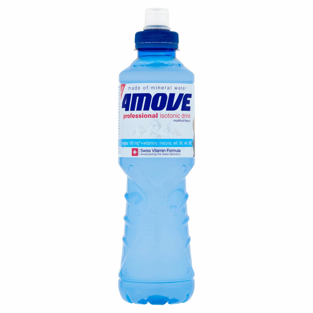 Photo - 4Move Professional Multifruit Flavour Isotonic Drink 0.75 L