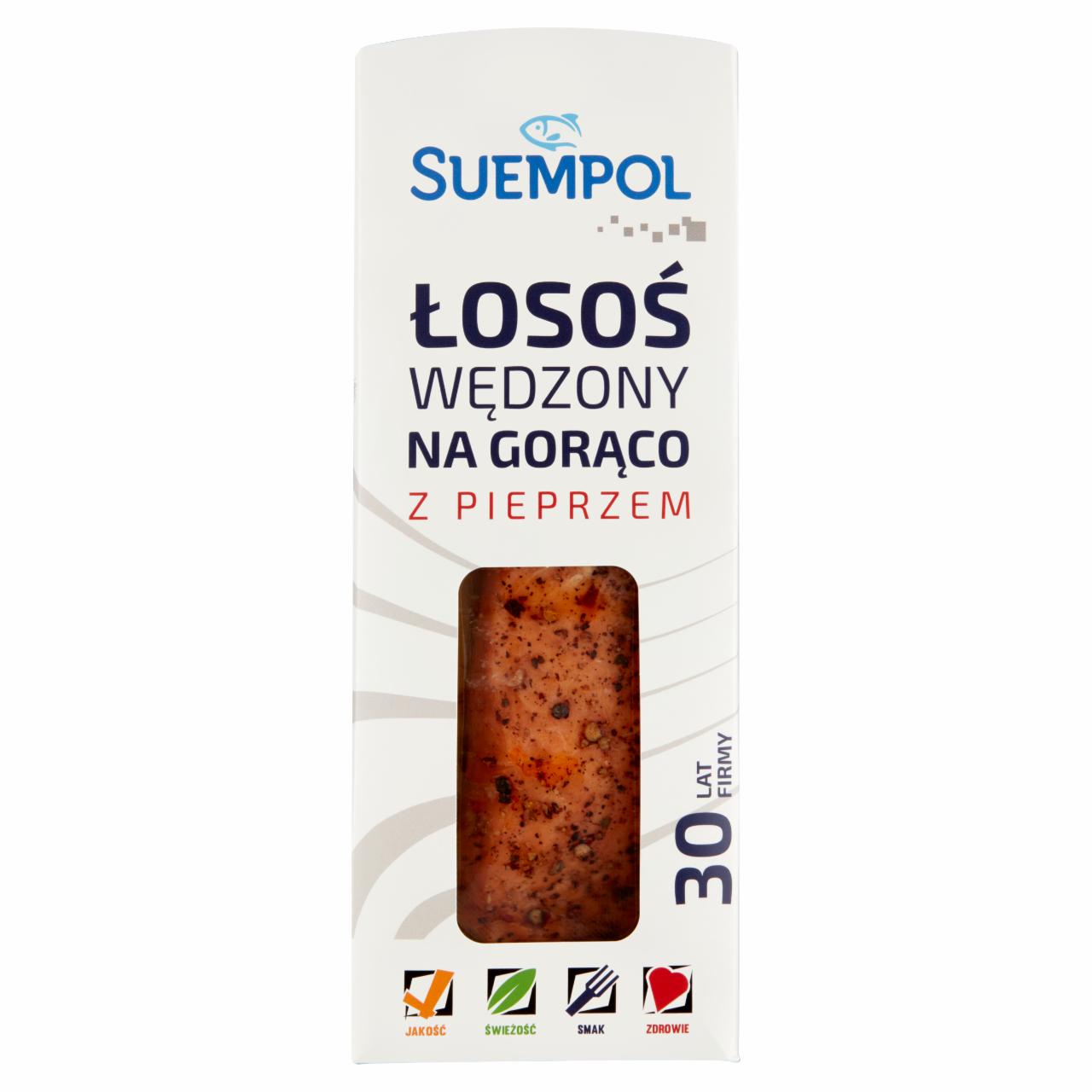 Photo - Suempol Hot Smoked Salmon with Pepper 125 g