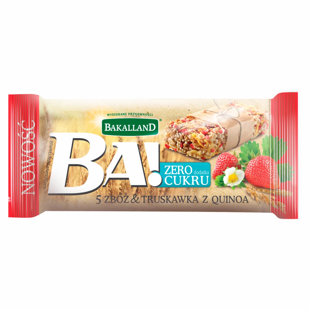Photo - Bakalland Ba! 5 Cereal & Cherry with Amaranth Bar 30 g