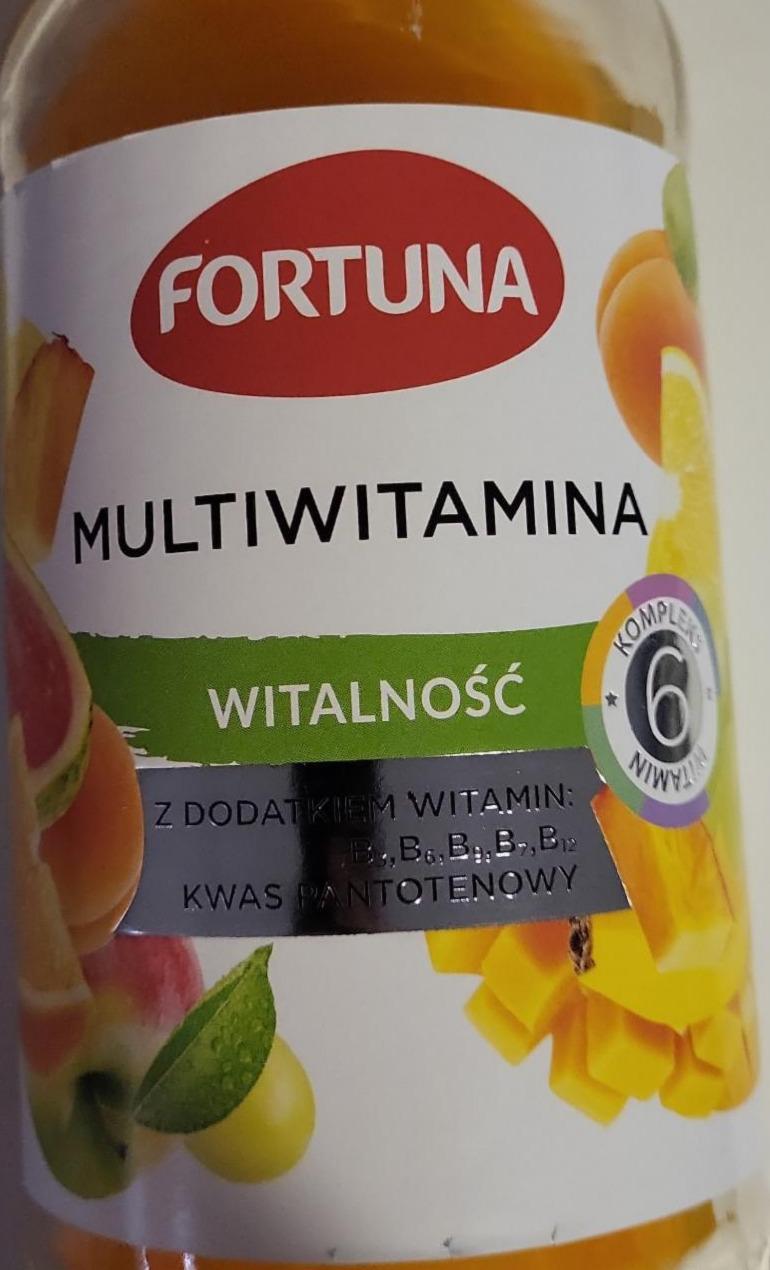 Photo - Fortuna Vitality Multivitamin 100% Juice 1 L