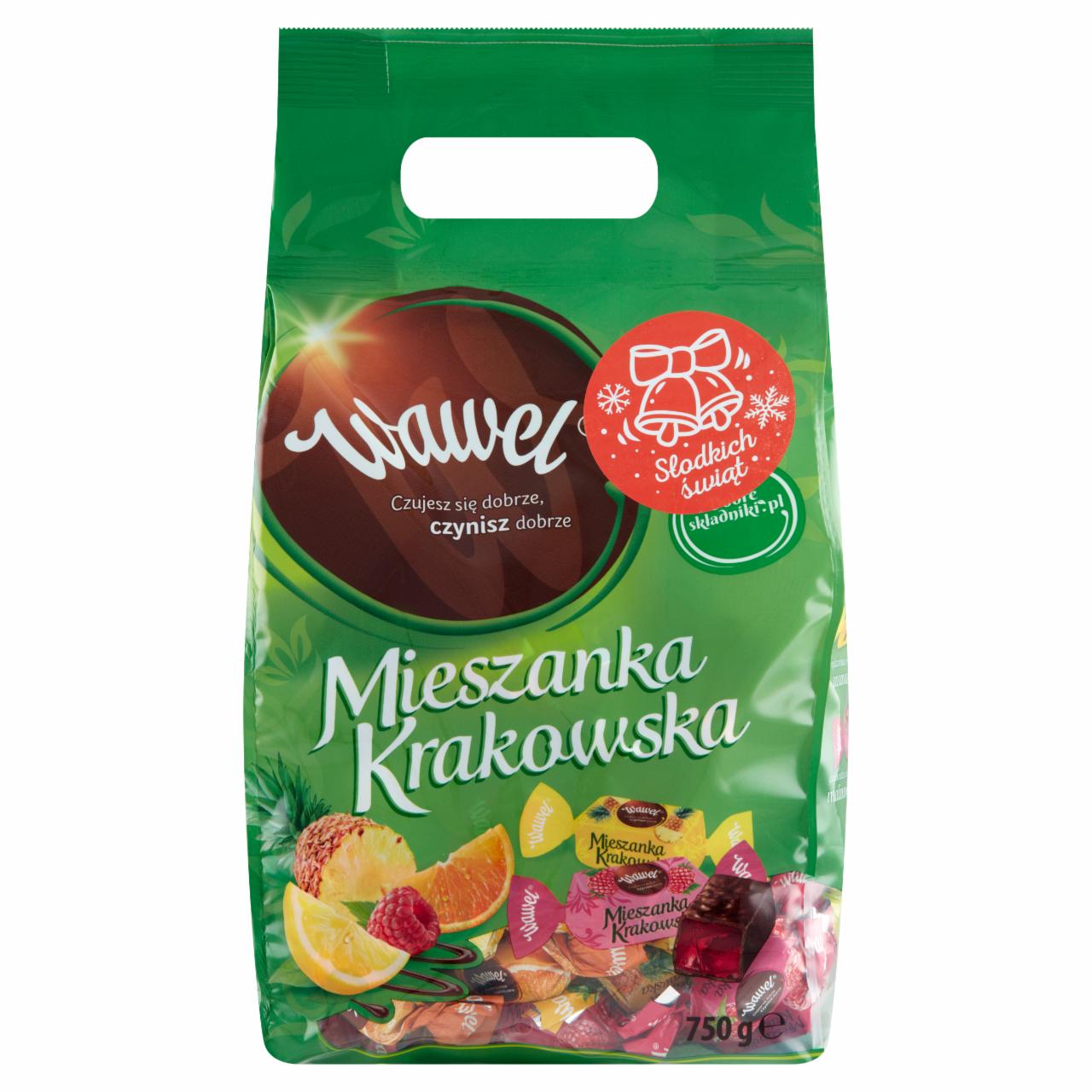 Photo - Wawel Mieszanka Krakowska Chocolate Coated Jelly Sweets 750 g