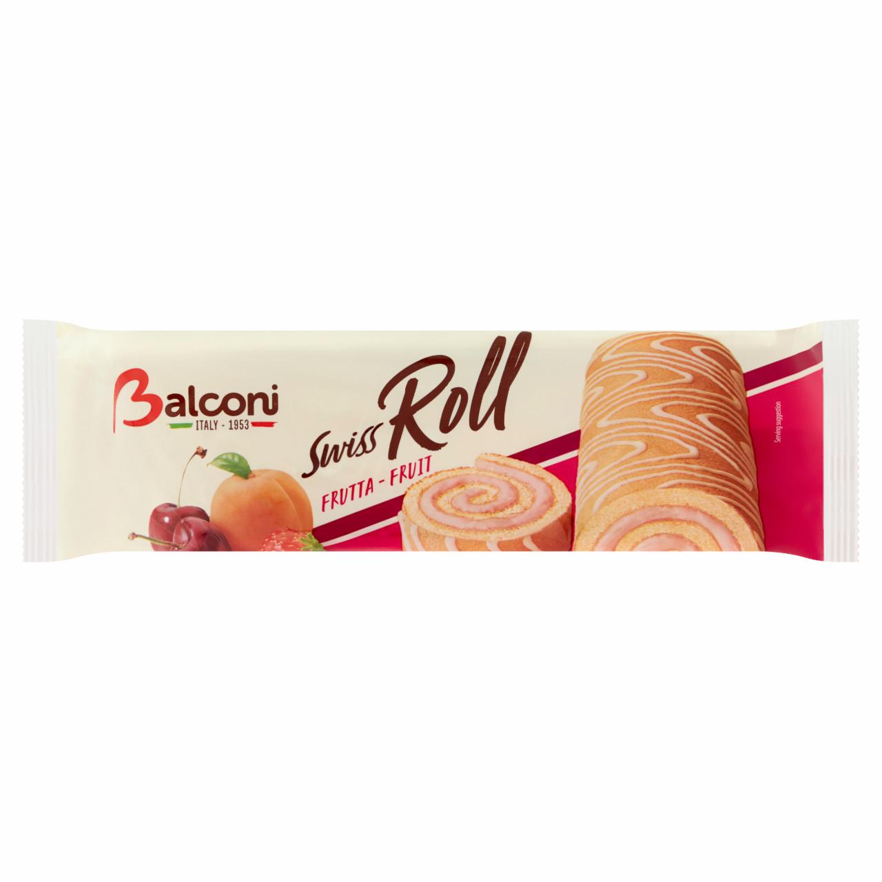 Photo - Balconi Roll Fruttia Sponge Cake Roll with Mixed Fruit Flavor Filling 250 g