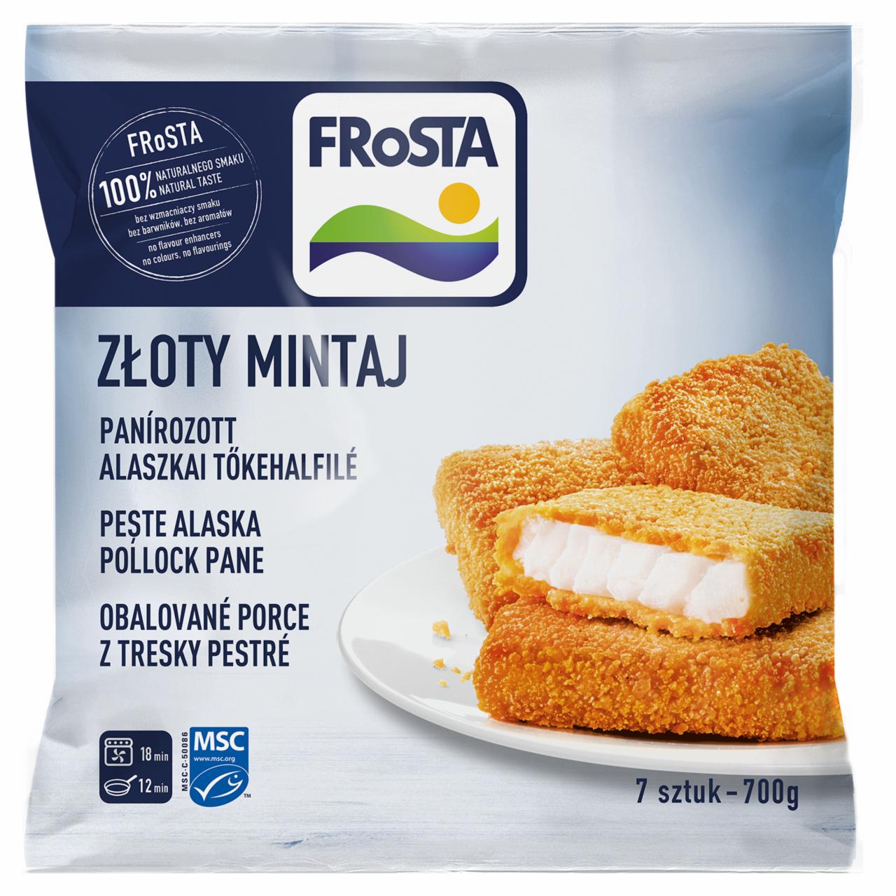 Photo - FRoSTA Quick-Frozen Breaded Alaska Cod Fillet 700 g