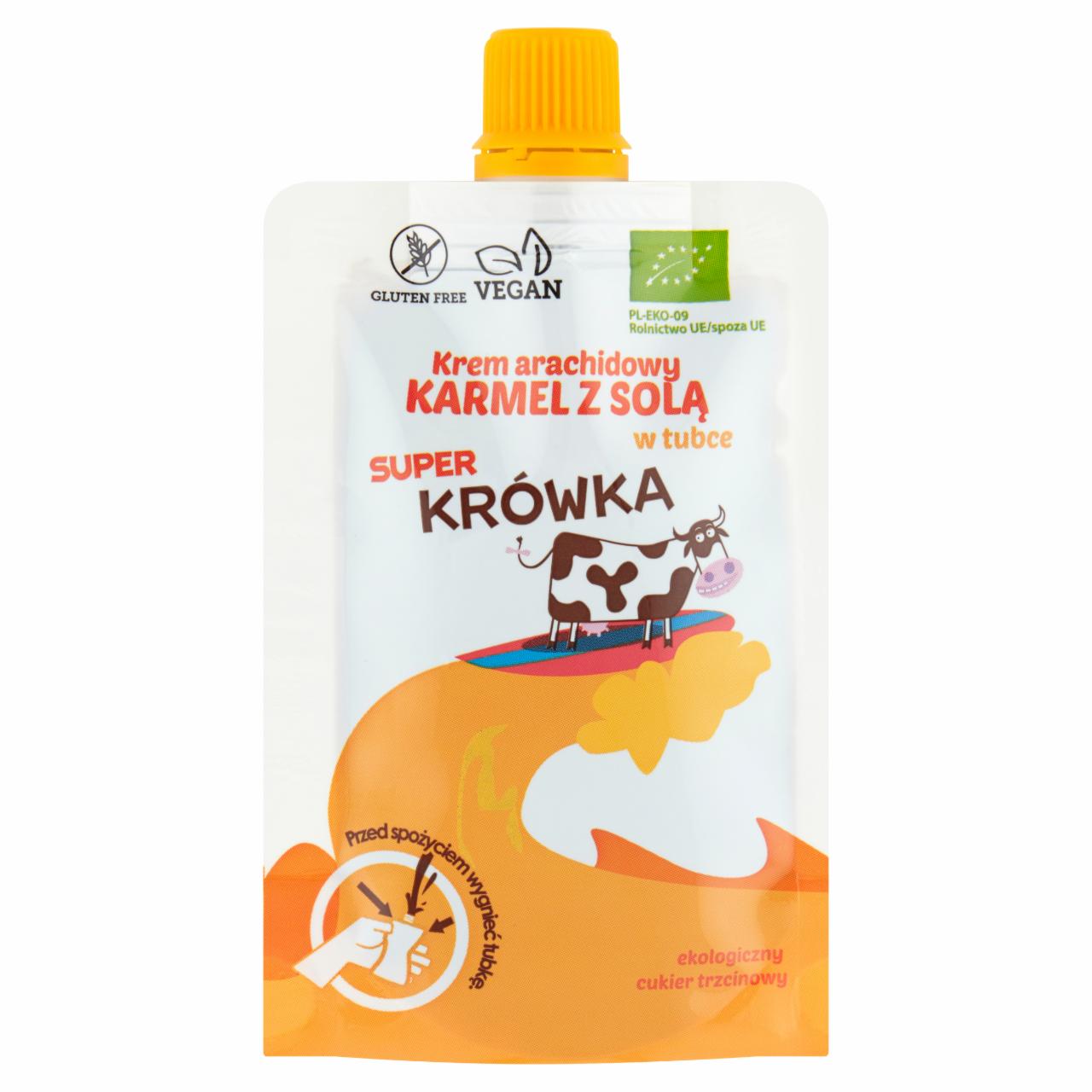 Photo - Super Krówka Caramel with Salt Peanuts Cream in Tube 50 g
