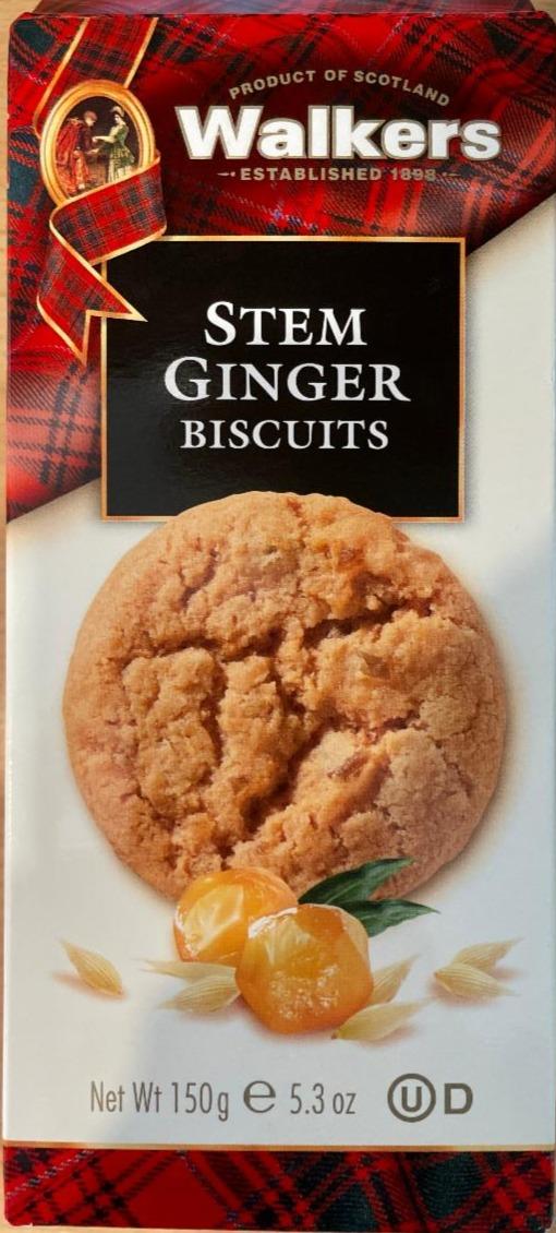 Photo - Stem Ginger Biscuits Walkers