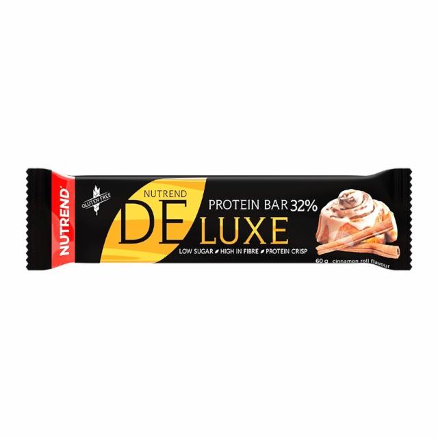 Photo - Deluxe protein bar 32% cinnamon roll Nutrend