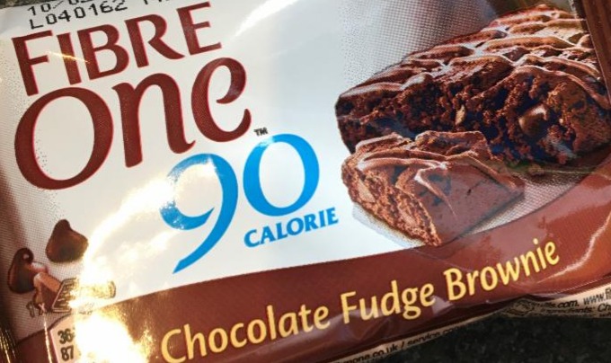 Photo - Chocolate fudge brownie 90 calories Fibre One